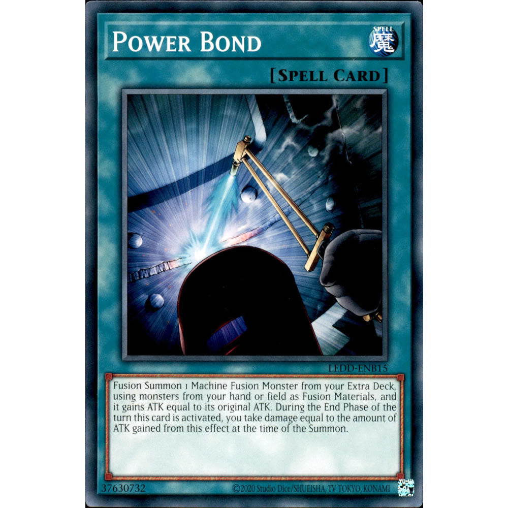 Power Bond LEDD-ENB15 Yu-Gi-Oh! Card from the Legendary Dragon Decks Set