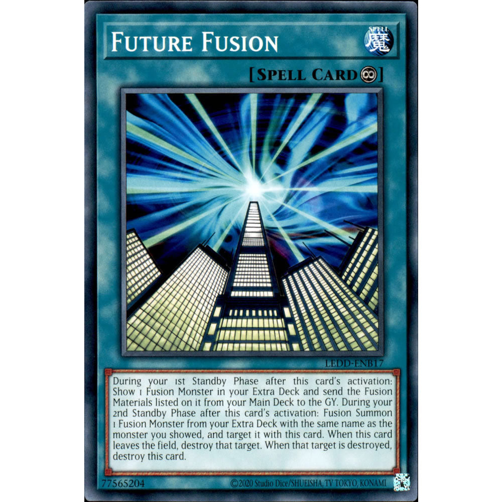 Future Fusion LEDD-ENB17 Yu-Gi-Oh! Card from the Legendary Dragon Decks Set