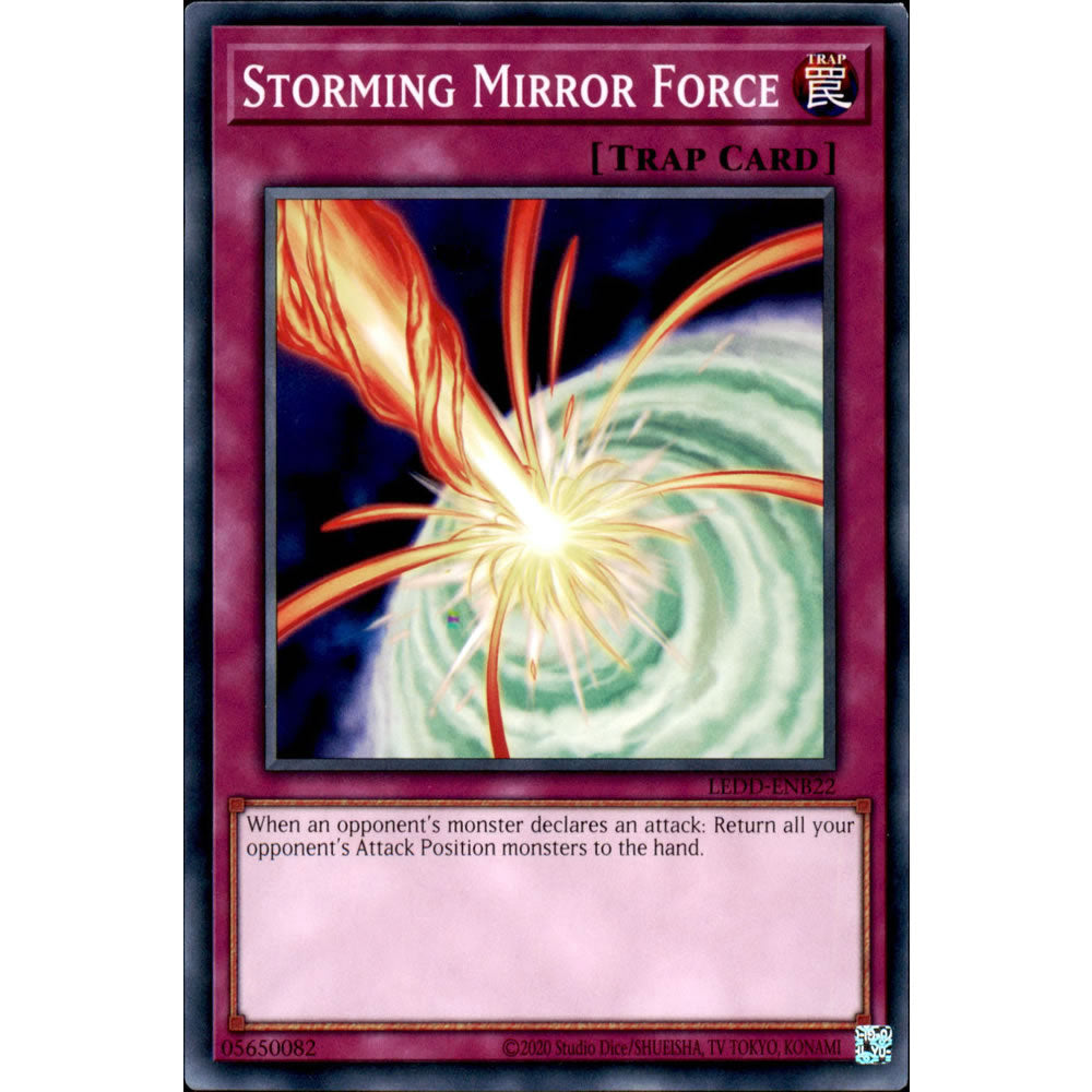 Storming Mirror Force LEDD-ENB22 Yu-Gi-Oh! Card from the Legendary Dragon Decks Set