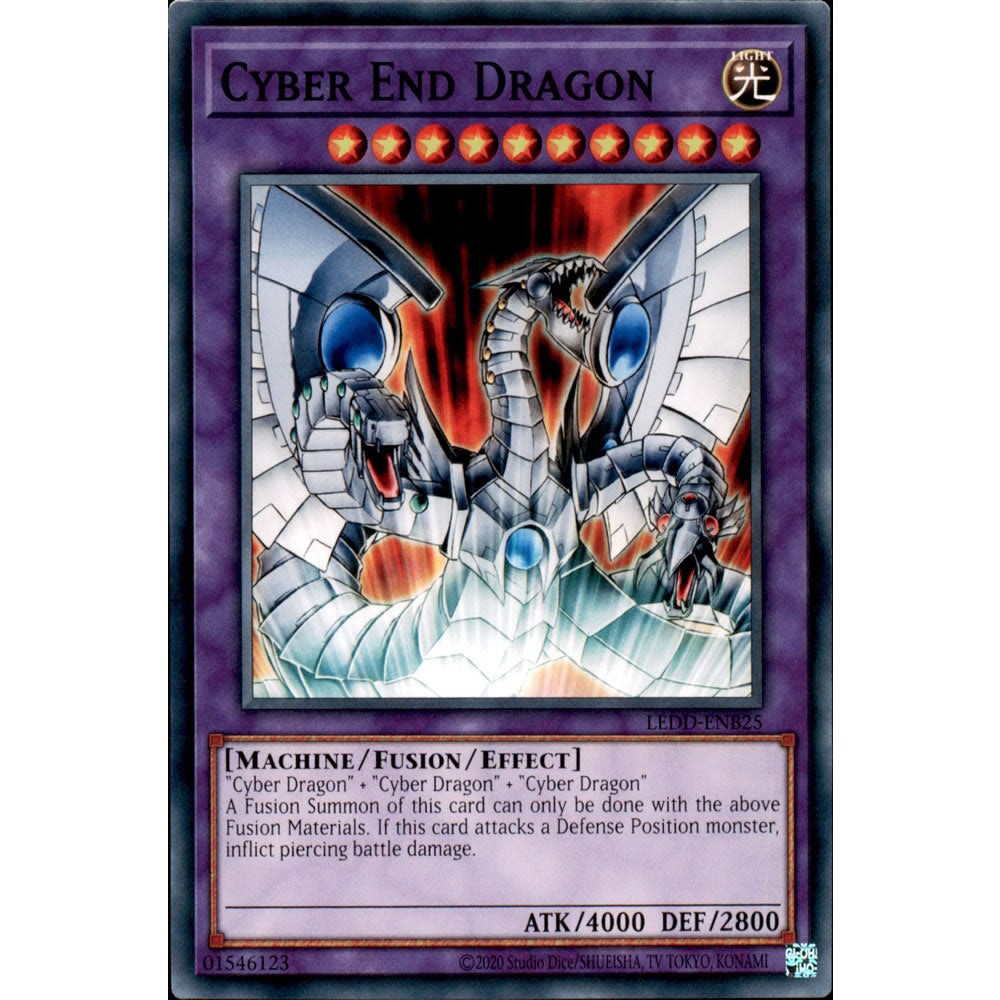 Cyber End Dragon LEDD-ENB25 Yu-Gi-Oh! Card from the Legendary Dragon Decks Set