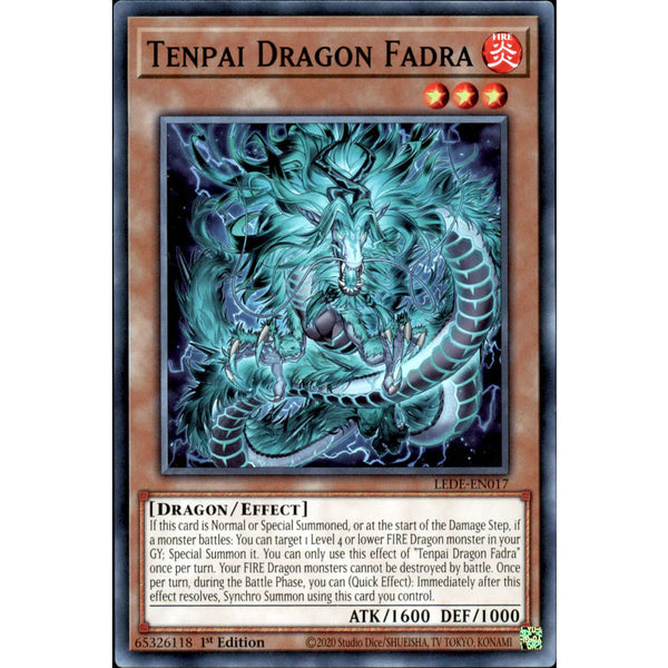 Tenpai Dragon Fadra LEDE-EN017 Yu-Gi-Oh! Card