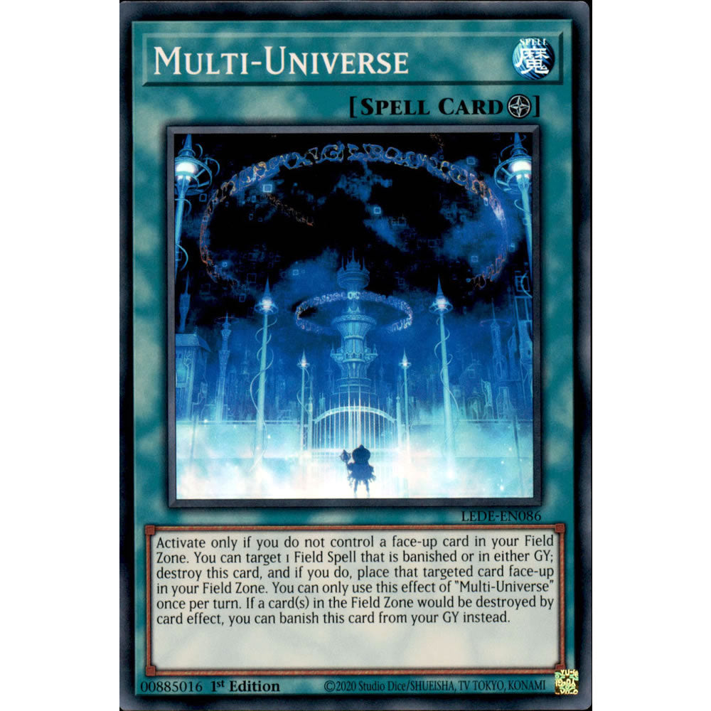 Multi-Universe LEDE-EN086 Yu-Gi-Oh! Card from the Legacy of Destruction Set