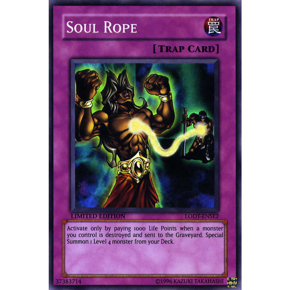 Soul Rope LODT-ENSE2 Yu-Gi-Oh! Card from the Light of Destruction Special Edition Set