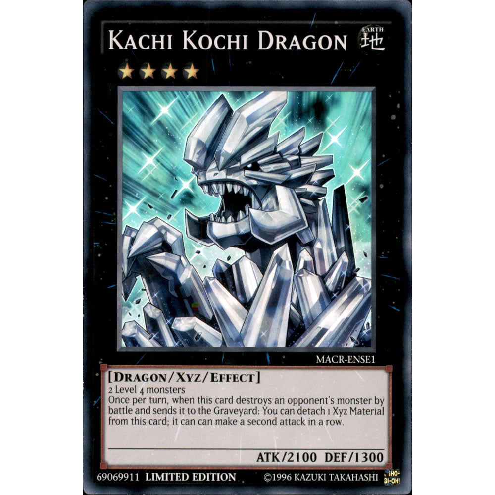 Kachi Kochi Dragon MACR-ENSE1 Yu-Gi-Oh! Card from the Maximum Crisis Special Edition Set