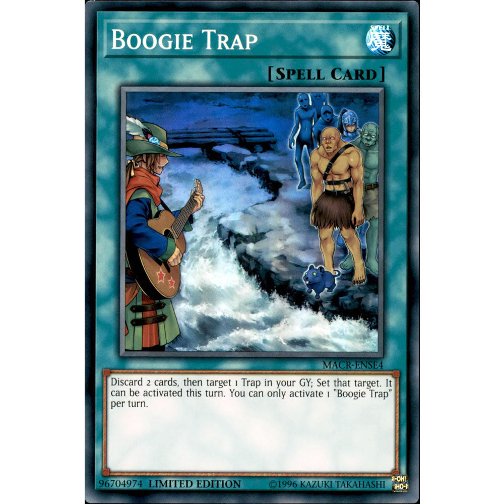 Boogie Trap MACR-ENSE4 Yu-Gi-Oh! Card from the Maximum Crisis Special Edition Set