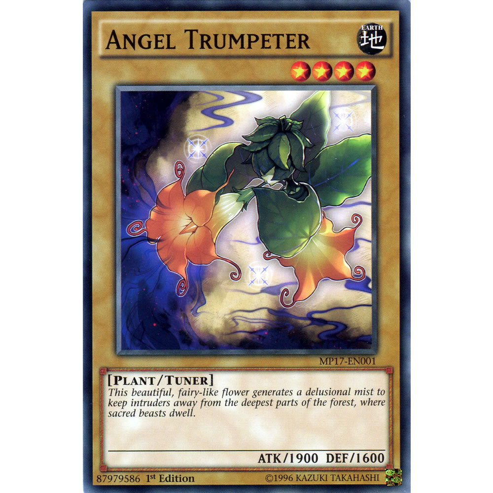 Angel Trumpeter MP17-EN001 Yu-Gi-Oh! Card from the Mega Tin 2017 Mega Pack Set