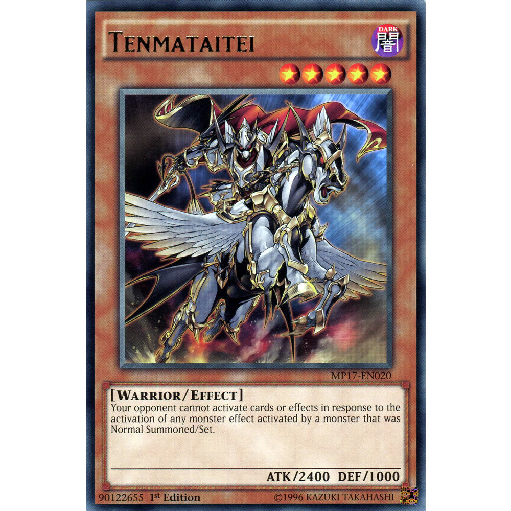 Tenmataitei MP17-EN020 Yu-Gi-Oh! Card from the Mega Tin 2017 Mega Pack Set