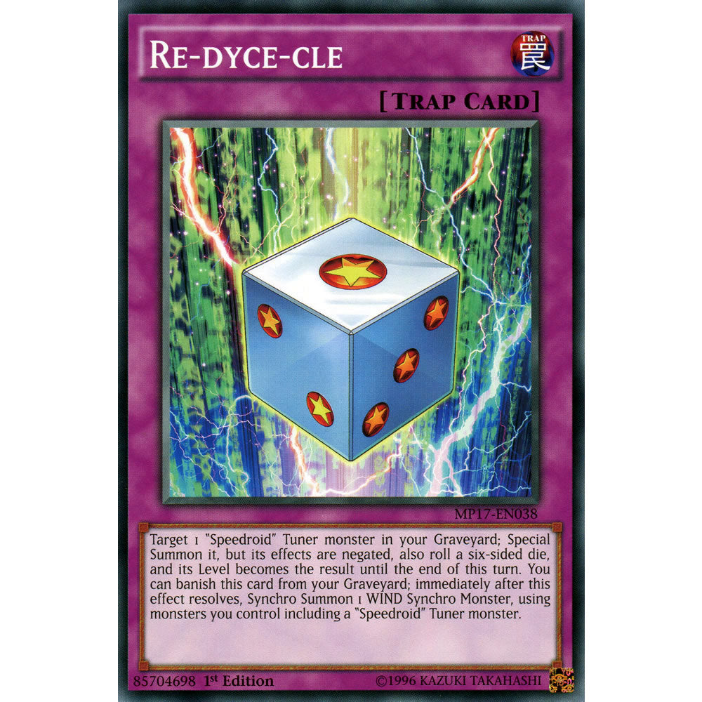 Re-dyce-cle MP17-EN038 Yu-Gi-Oh! Card from the Mega Tin 2017 Mega Pack Set