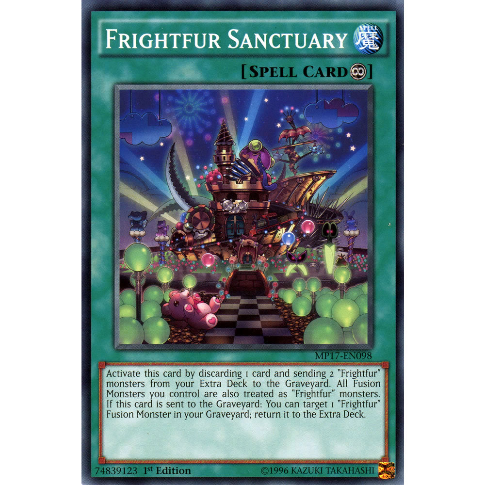 Frightfur Sanctuary MP17-EN098 Yu-Gi-Oh! Card from the Mega Tin 2017 Mega Pack Set