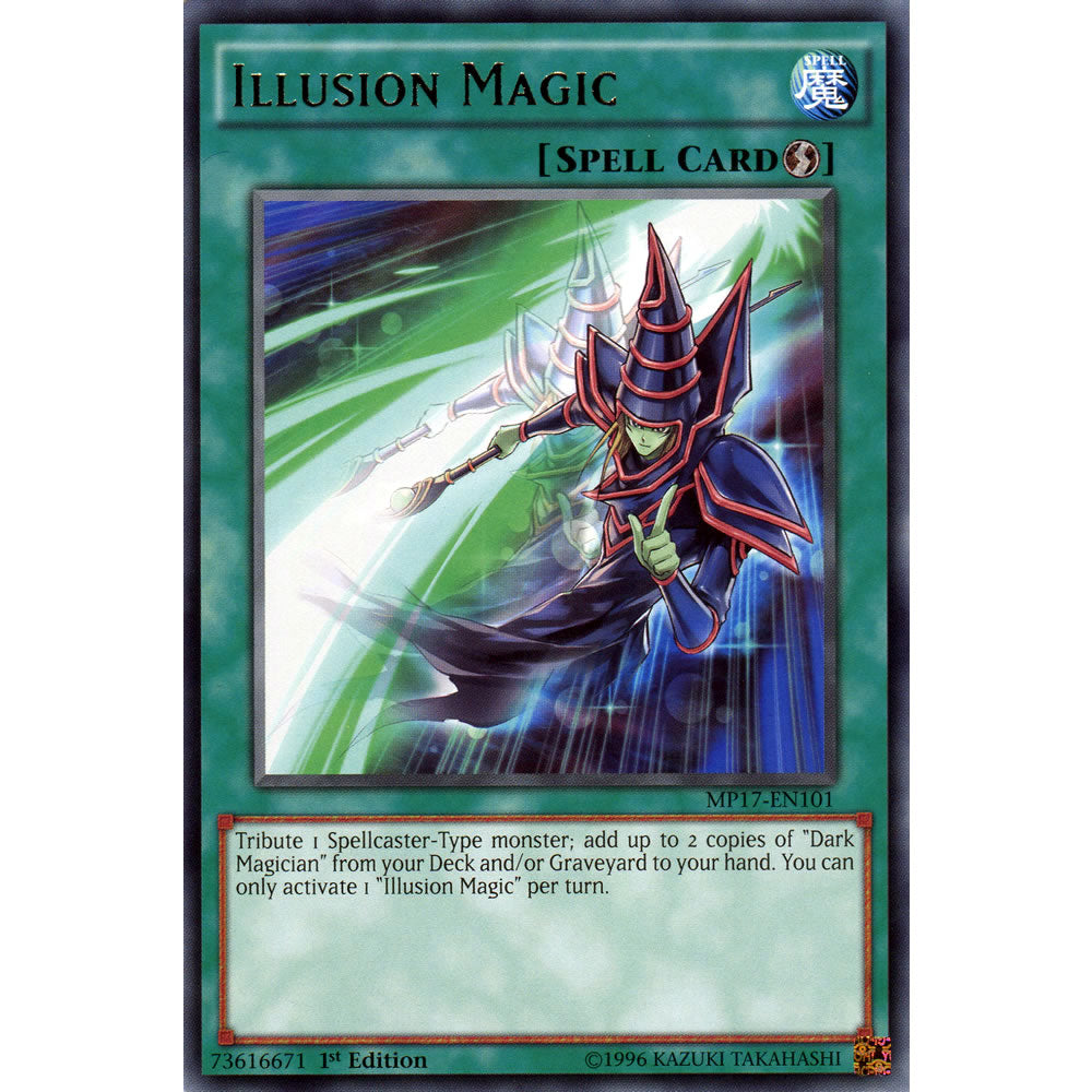 Illusion Magic MP17-EN101 Yu-Gi-Oh! Card from the Mega Tin 2017 Mega Pack Set