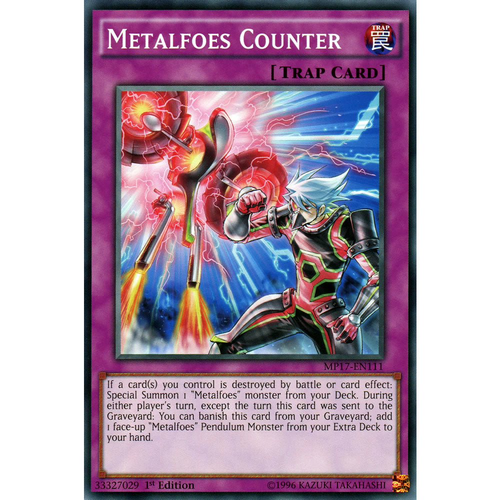 Metalfoes Counter MP17-EN111 Yu-Gi-Oh! Card from the Mega Tin 2017 Mega Pack Set