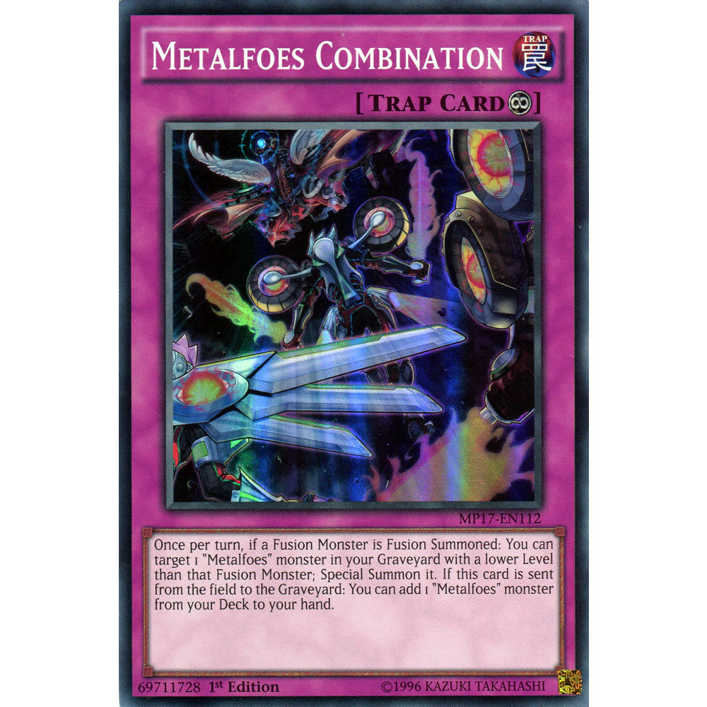 Metalfoes Combination MP17-EN112 Yu-Gi-Oh! Card from the Mega Tin 2017 Mega Pack Set