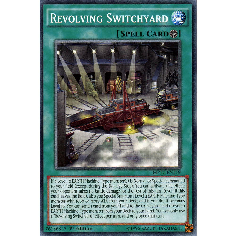 Revolving Switchyard MP17-EN119 Yu-Gi-Oh! Card from the Mega Tin 2017 Mega Pack Set