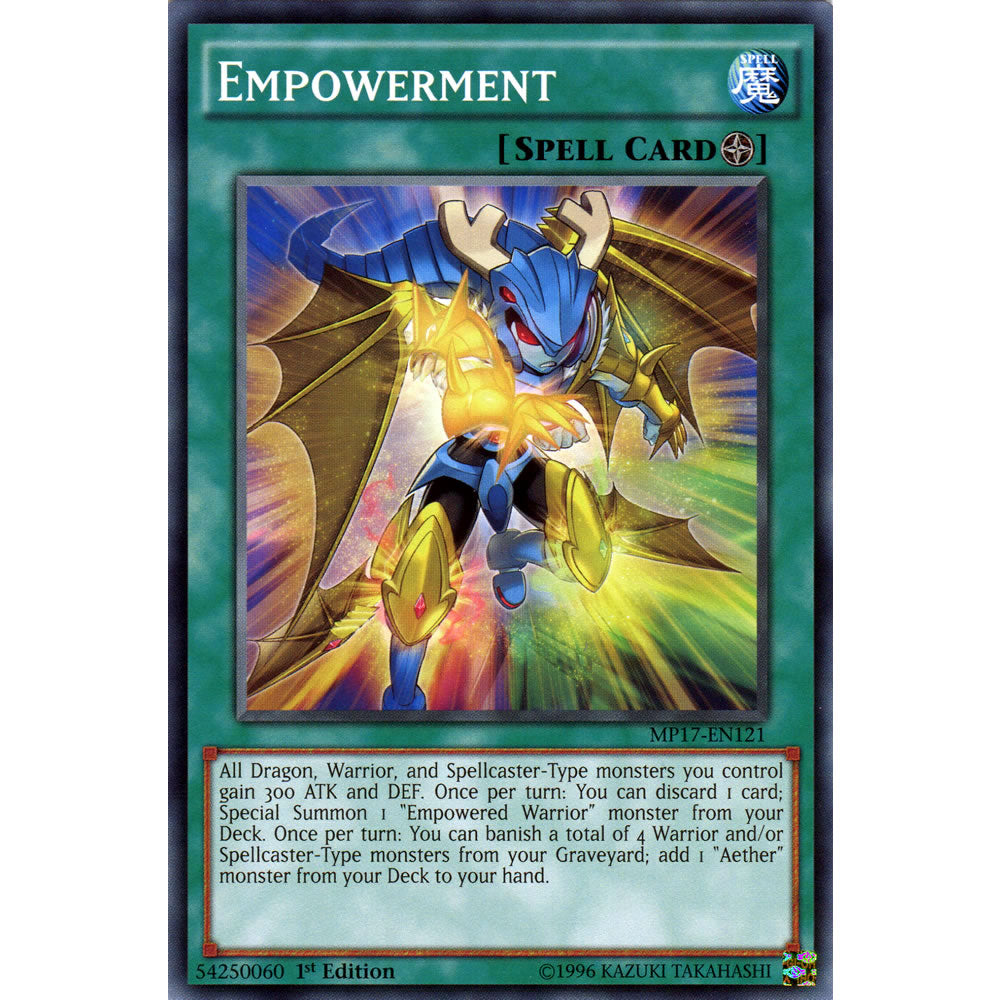 Empowerment MP17-EN121 Yu-Gi-Oh! Card from the Mega Tin 2017 Mega Pack Set