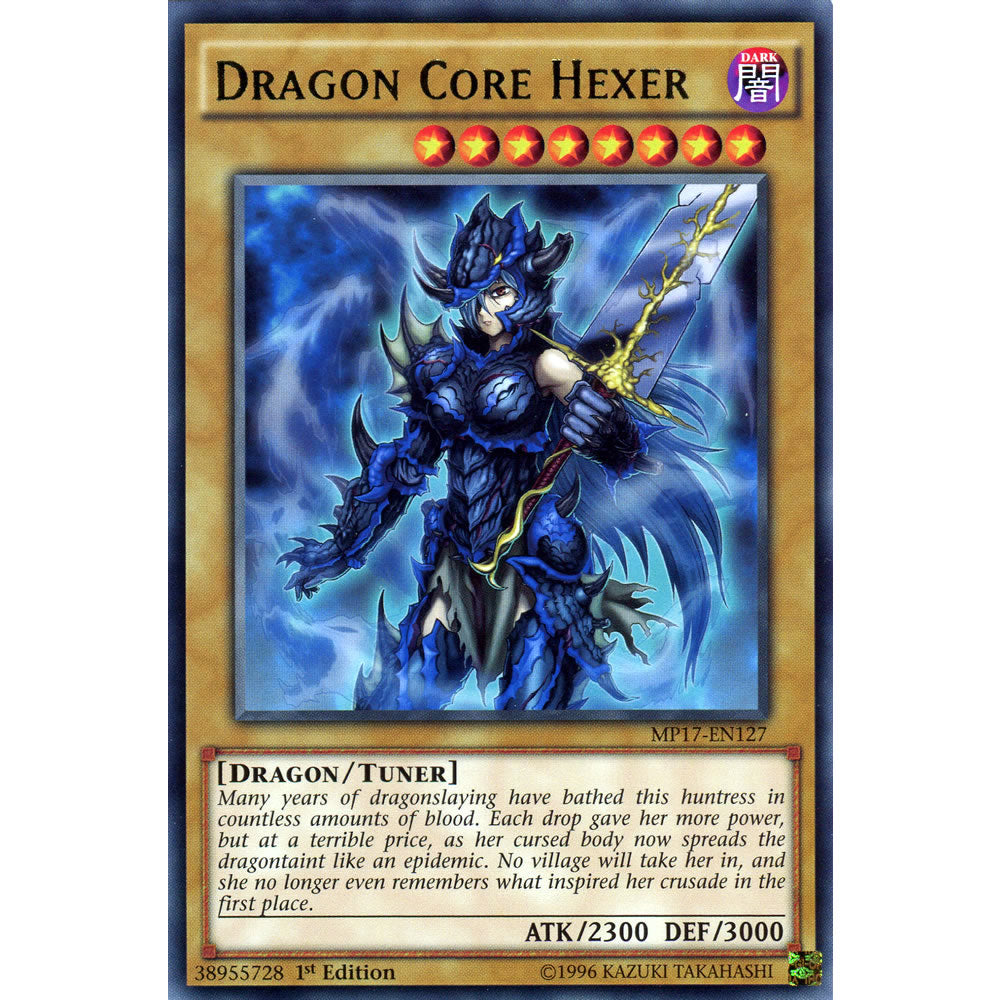 Dragon Core Hexer MP17-EN127 Yu-Gi-Oh! Card from the Mega Tin 2017 Mega Pack Set