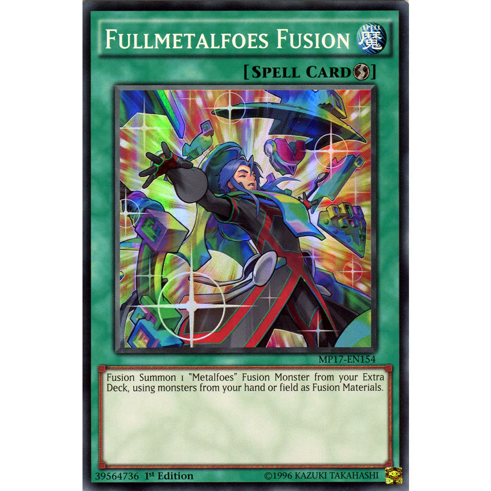 Fullmetalfoes Fusion MP17-EN154 Yu-Gi-Oh! Card from the Mega Tin 2017 Mega Pack Set