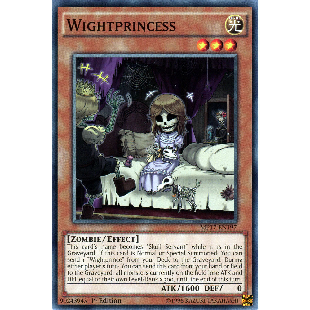 Wightprincess MP17-EN197 Yu-Gi-Oh! Card from the Mega Tin 2017 Mega Pack Set