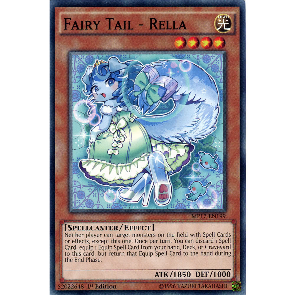 Fairy Tail - Rella MP17-EN199 Yu-Gi-Oh! Card from the Mega Tin 2017 Mega Pack Set