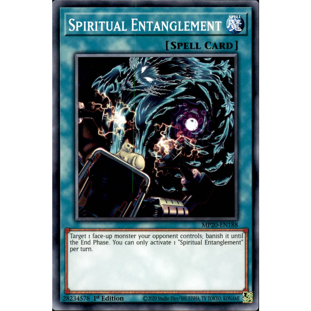 Spiritual Entanglement MP20-EN188 Yu-Gi-Oh! Card from the Mega Tin 2020 Mega Pack Set