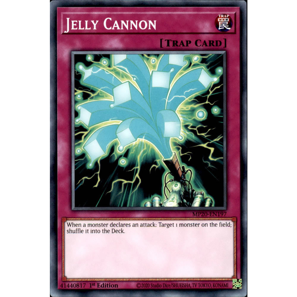 Jelly Cannon MP20-EN197 Yu-Gi-Oh! Card from the Mega Tin 2020 Mega Pack Set