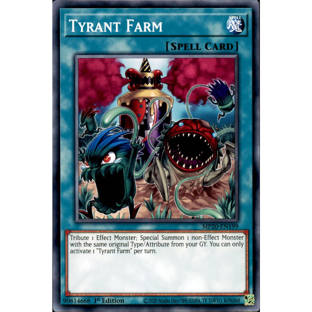 Tyrant Farm MP20-EN199 Yu-Gi-Oh! Card from the Mega Tin 2020 Mega Pack Set