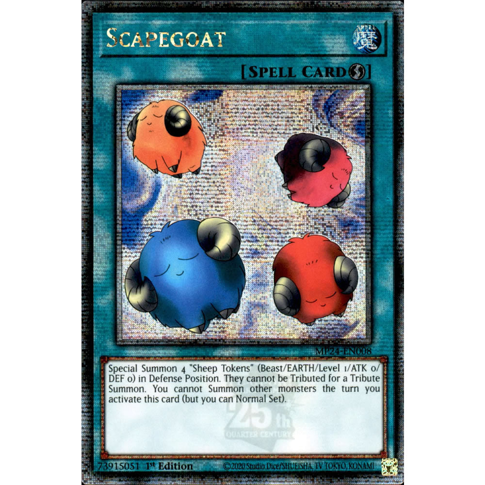 Scapegoat MP24-EN008 Yu-Gi-Oh! Card from the Mega Tin 2024 Mega Pack Set