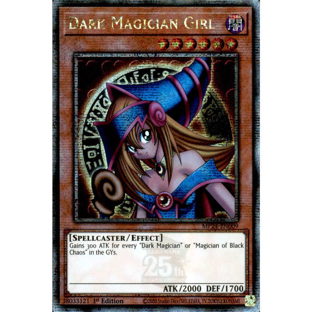 Dark Magician Girl MP24-EN009 Yu-Gi-Oh! Card from the Mega Tin 2024 Mega Pack Set