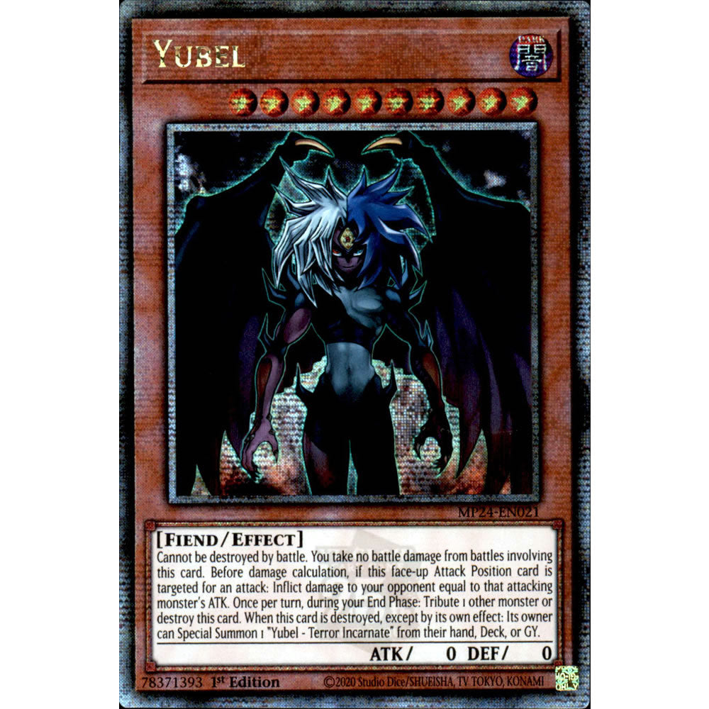 Yubel MP24-EN021 Yu-Gi-Oh! Card from the Mega Tin 2024 Mega Pack Set