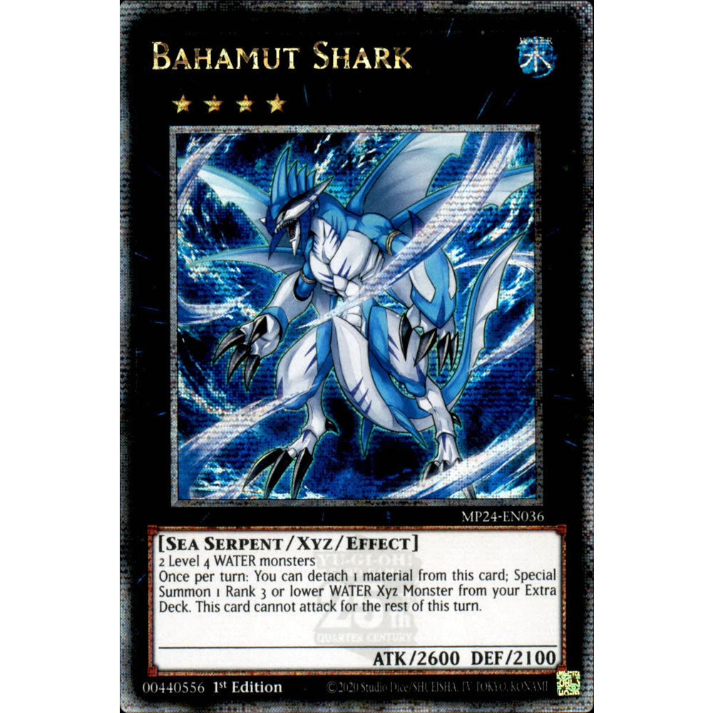 Bahamut Shark MP24-EN036 Yu-Gi-Oh! Card from the Mega Tin 2024 Mega Pack Set