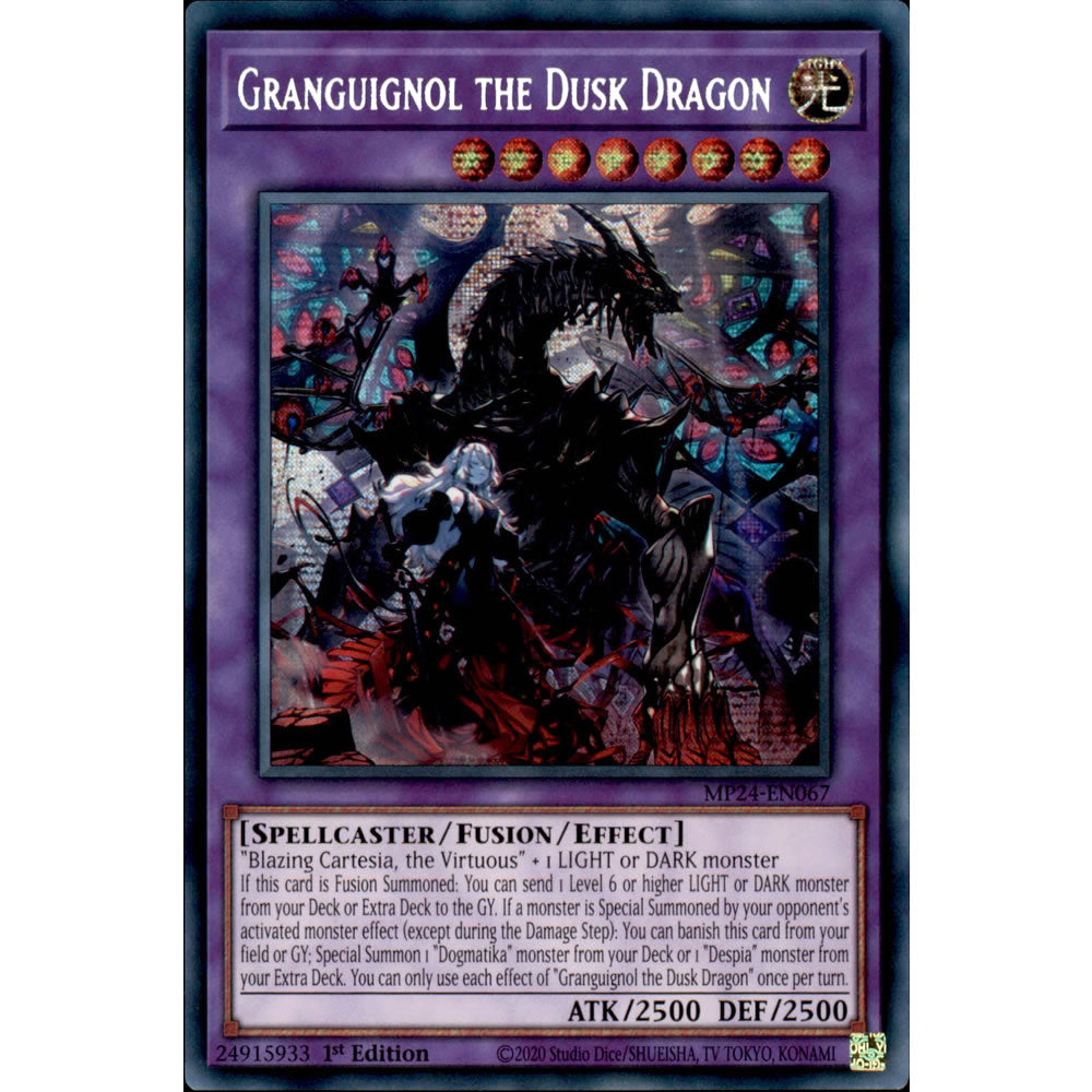 Granguignol the Dusk Dragon MP24-EN067 Yu-Gi-Oh! Card from the Mega Tin 2024 Mega Pack Set