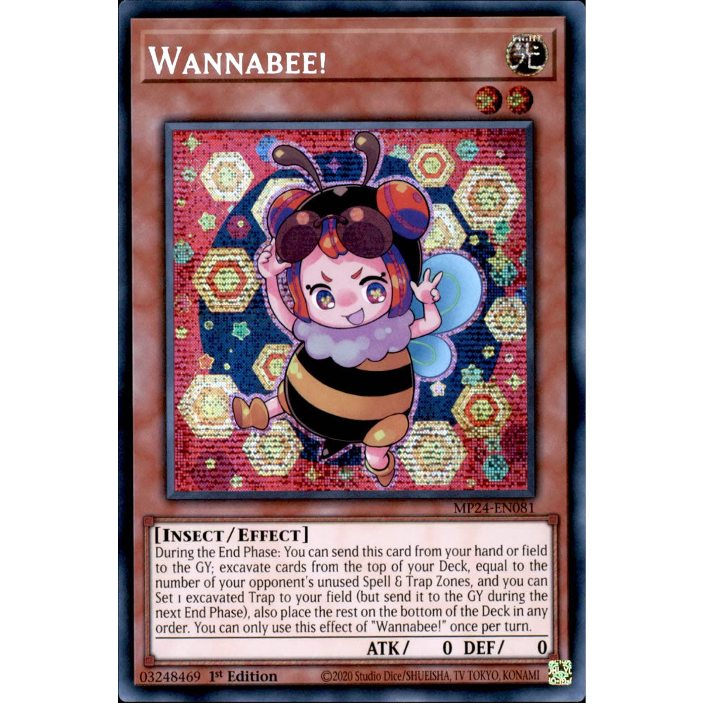 Wannabee! MP24-EN081 Yu-Gi-Oh! Card from the Mega Tin 2024 Mega Pack Set