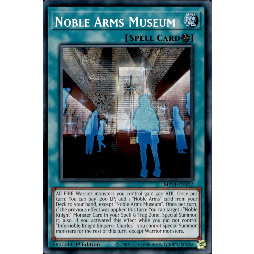 Noble Arms Museum MP24-EN102 Yu-Gi-Oh! Card from the Mega Tin 2024 Mega Pack Set