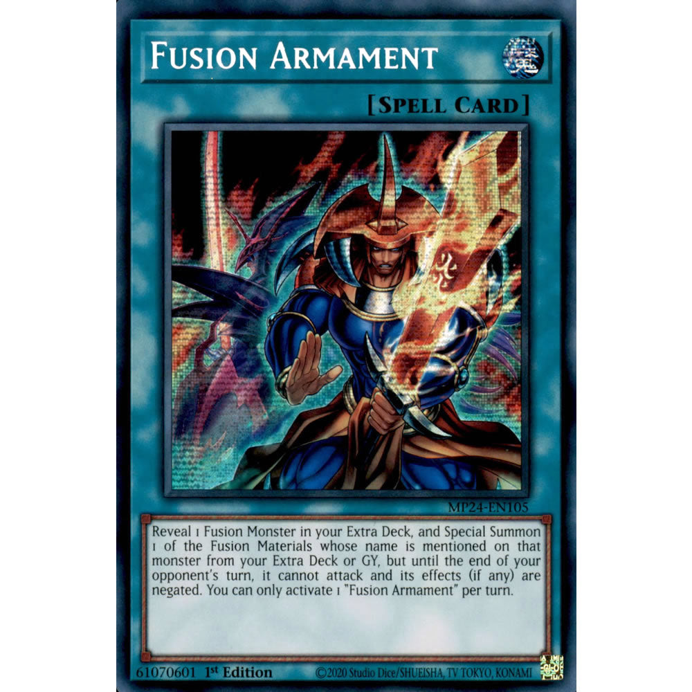 Fusion Armament MP24-EN105 Yu-Gi-Oh! Card from the Mega Tin 2024 Mega Pack Set