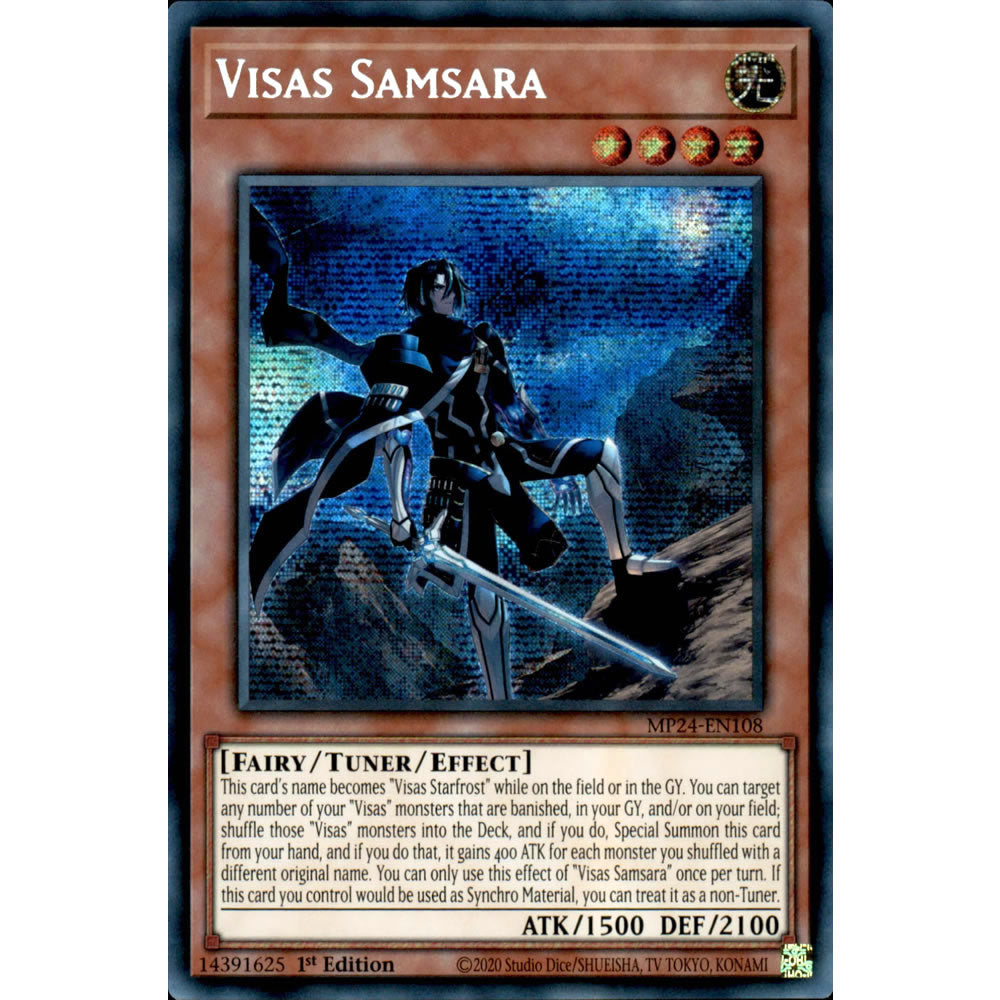 Visas Samsara MP24-EN108 Yu-Gi-Oh! Card from the Mega Tin 2024 Mega Pack Set