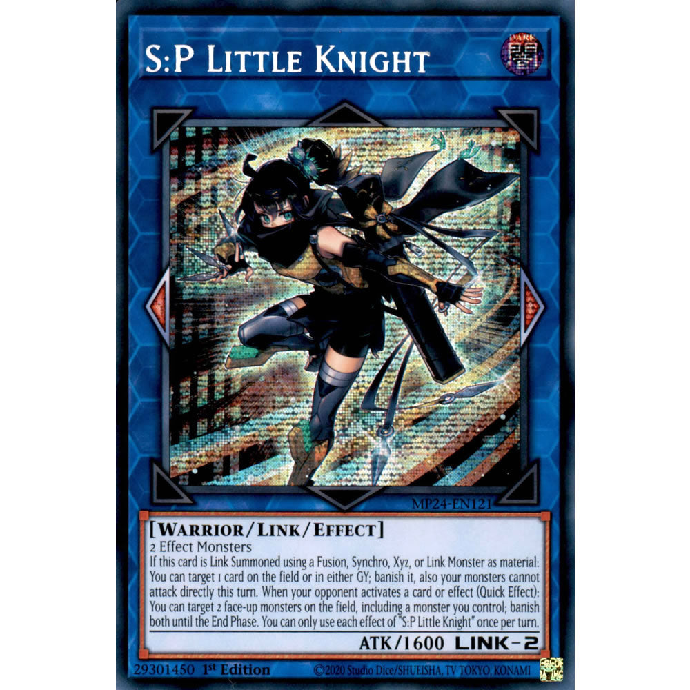 S:P Little Knight MP24-EN121 Yu-Gi-Oh! Card from the Mega Tin 2024 Mega Pack Set