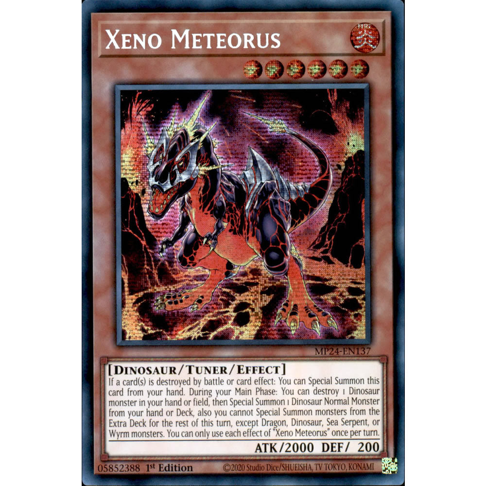 Xeno Meteorus MP24-EN137 Yu-Gi-Oh! Card from the Mega Tin 2024 Mega Pack Set