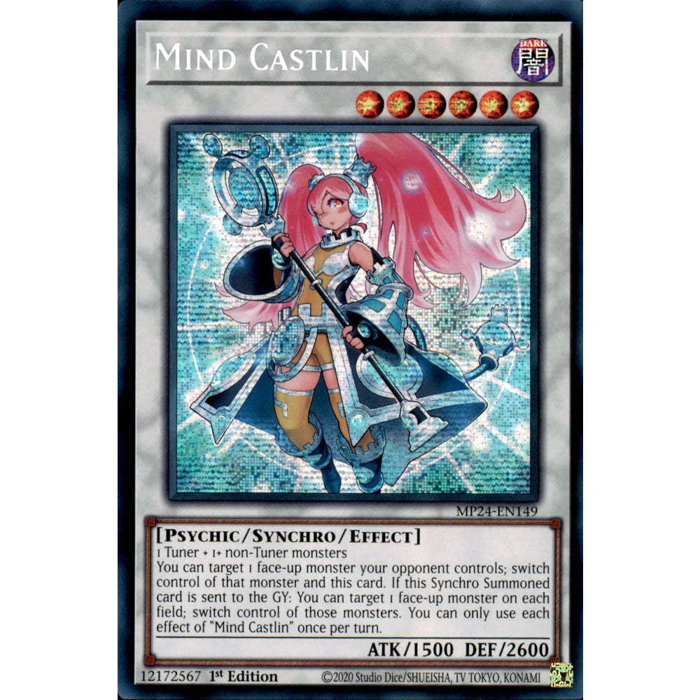 Mind Castlin MP24-EN149 Yu-Gi-Oh! Card from the Mega Tin 2024 Mega Pack Set