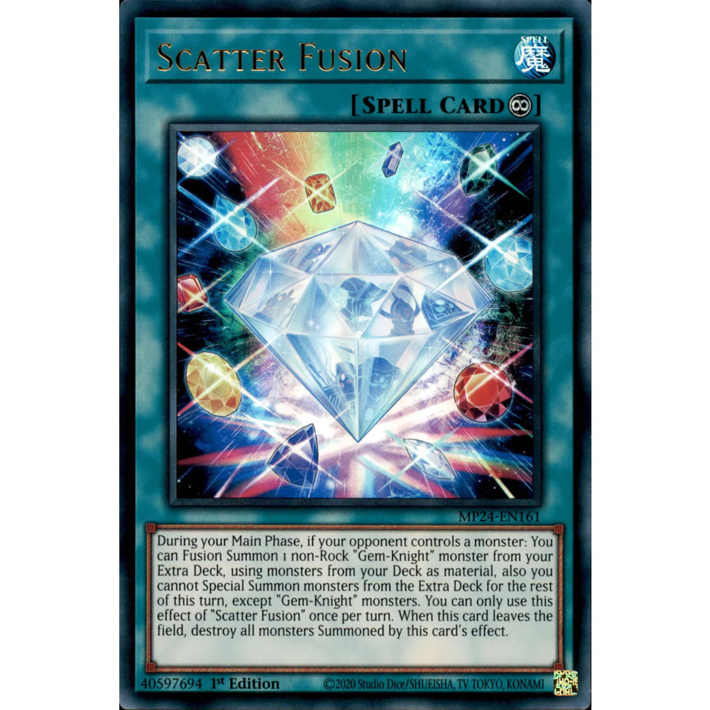 Scatter Fusion MP24-EN161 Yu-Gi-Oh! Card from the Mega Tin 2024 Mega Pack Set