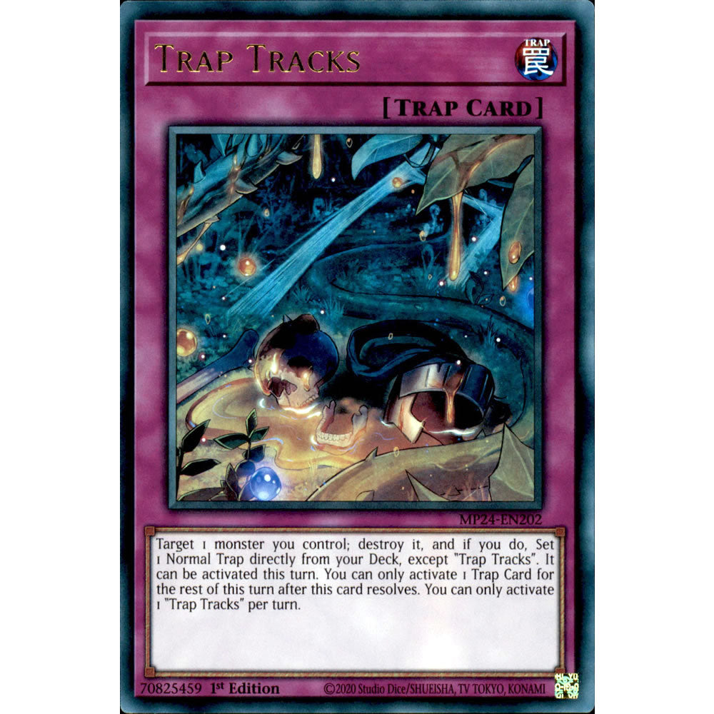 Trap Tracks MP24-EN202 Yu-Gi-Oh! Card from the Mega Tin 2024 Mega Pack Set