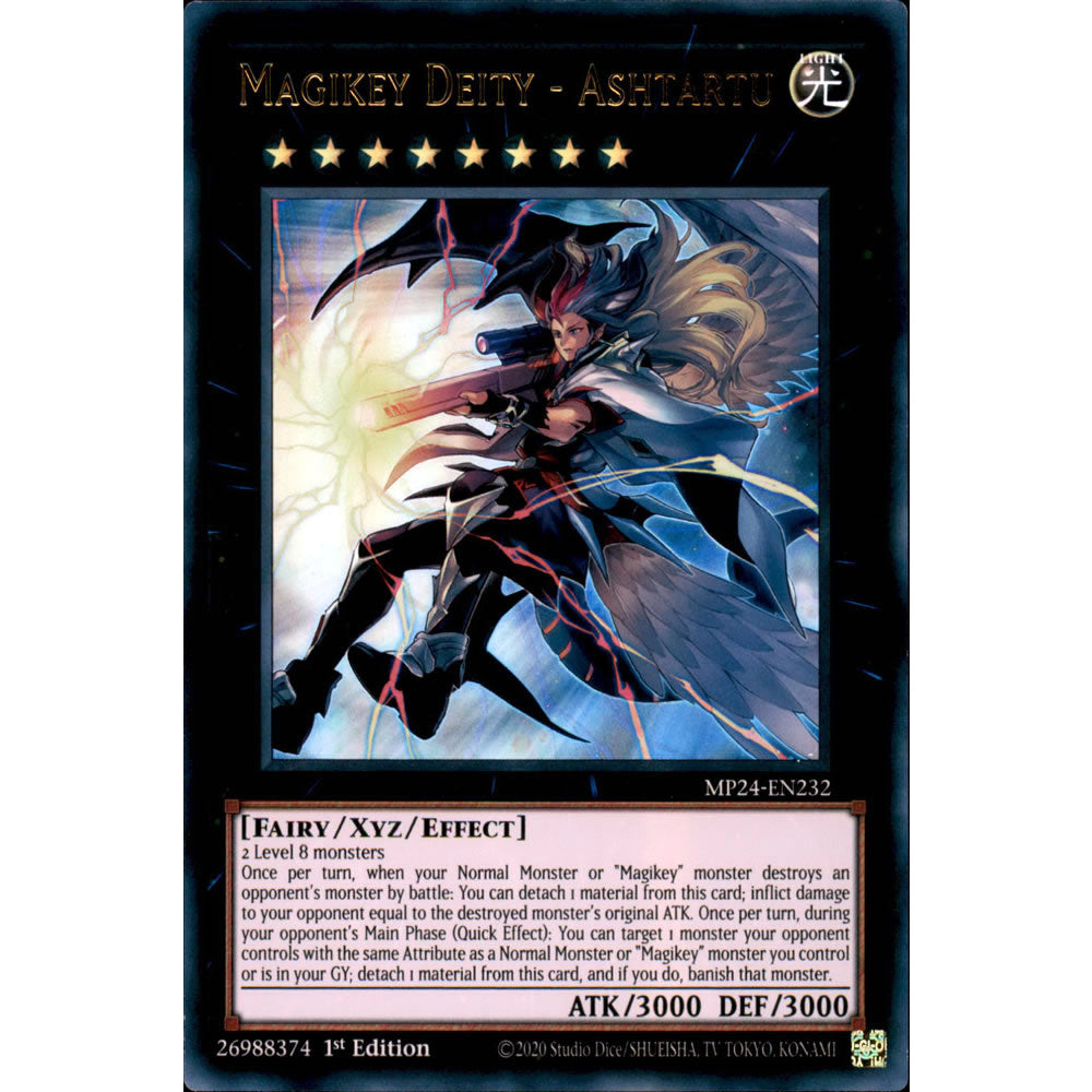 Magikey Deity - Ashtartu MP24-EN232 Yu-Gi-Oh! Card from the Mega Tin 2024 Mega Pack Set