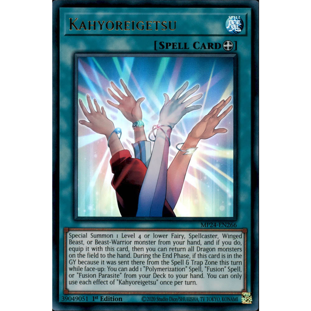 Kahyoreigetsu MP24-EN266 Yu-Gi-Oh! Card from the Mega Tin 2024 Mega Pack Set