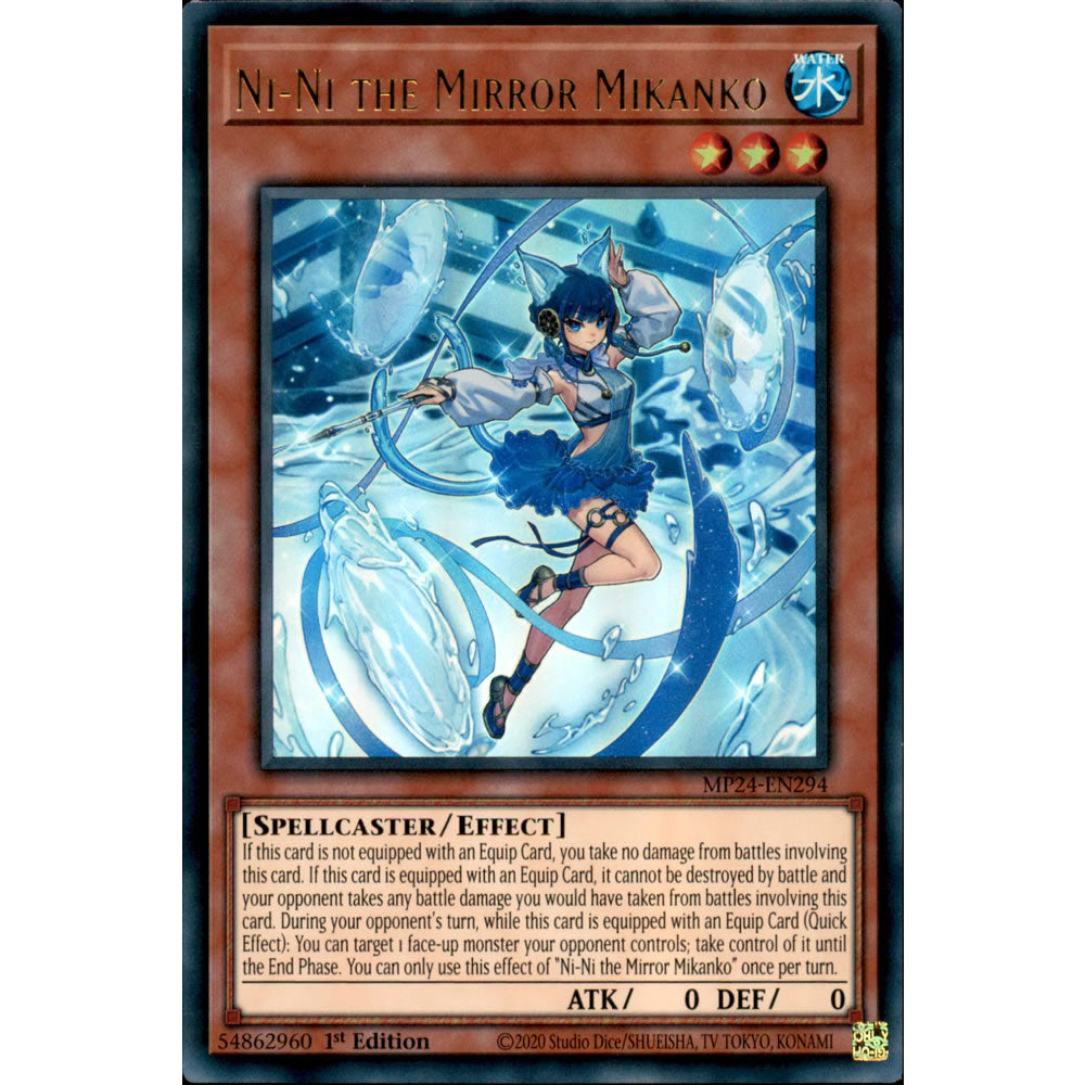 Ni-Ni the Mirror Mikanko MP24-EN294 Yu-Gi-Oh! Card from the Mega Tin 2024 Mega Pack Set