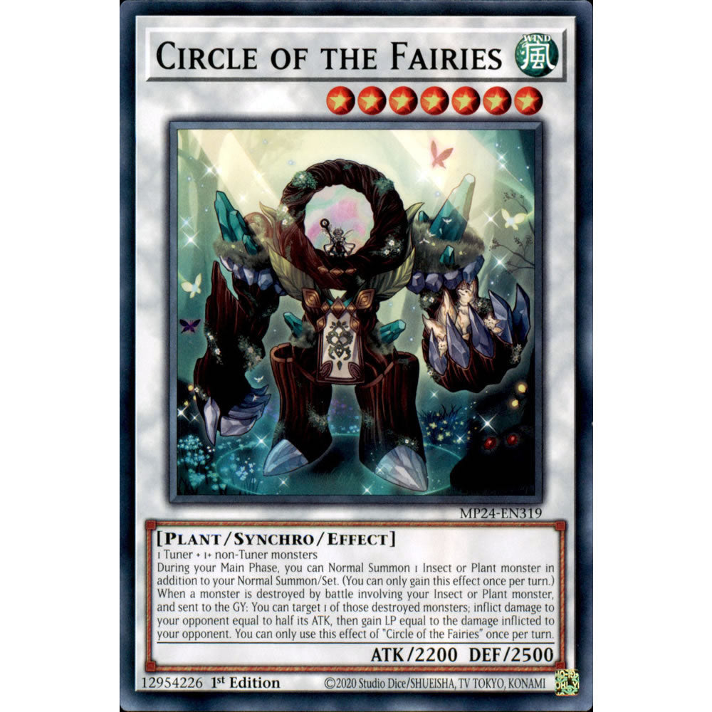 Circle of the Fairies MP24-EN319 Yu-Gi-Oh! Card from the Mega Tin 2024 Mega Pack Set