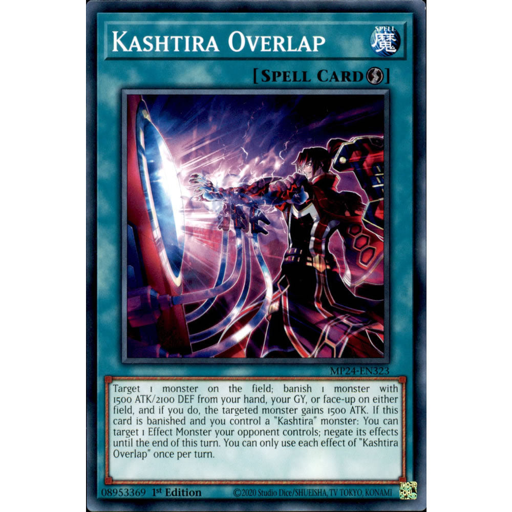 Kashtira Overlap MP24-EN323 Yu-Gi-Oh! Card from the Mega Tin 2024 Mega Pack Set