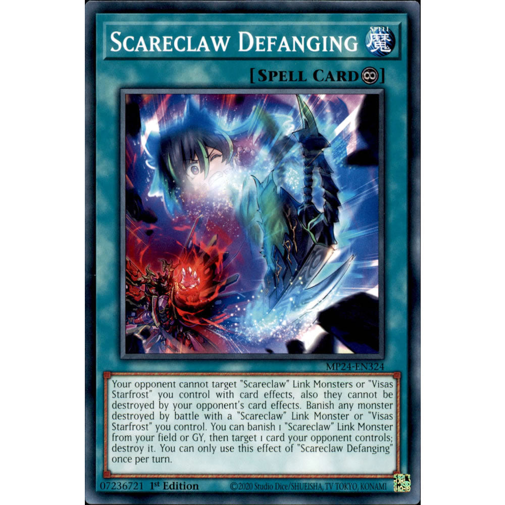 Scareclaw Defanging MP24-EN324 Yu-Gi-Oh! Card from the Mega Tin 2024 Mega Pack Set