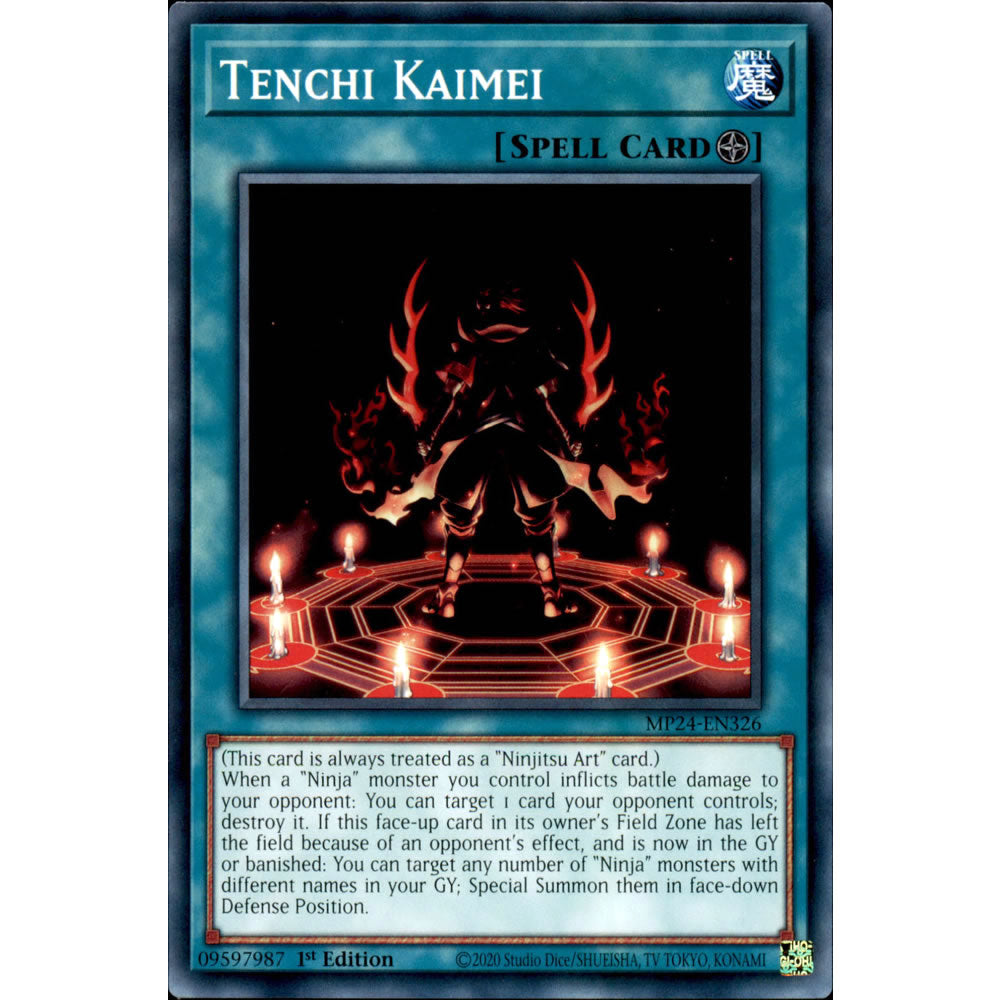 Tenchi Kaimei MP24-EN326 Yu-Gi-Oh! Card from the Mega Tin 2024 Mega Pack Set