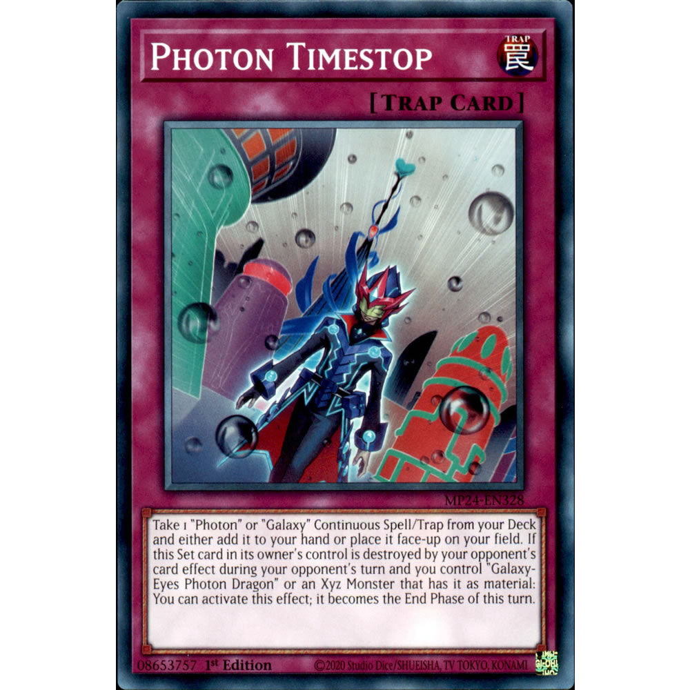 Photon Timestop MP24-EN328 Yu-Gi-Oh! Card from the Mega Tin 2024 Mega Pack Set