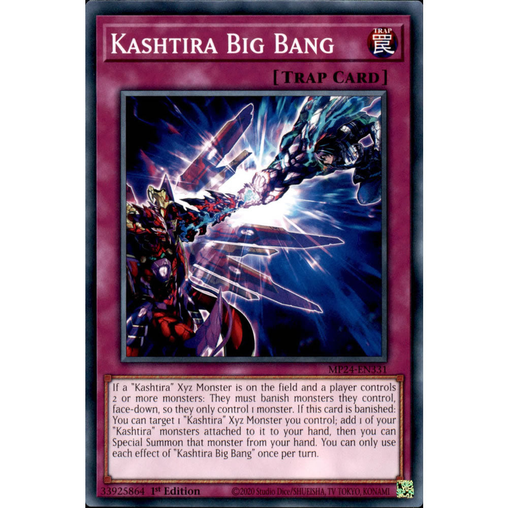 Kashtira Big Bang MP24-EN331 Yu-Gi-Oh! Card from the Mega Tin 2024 Mega Pack Set