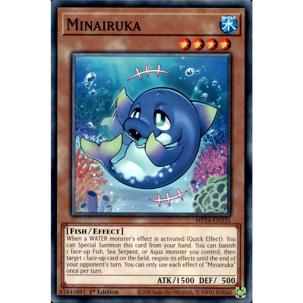 Minairuka MP24-EN335 Yu-Gi-Oh! Card from the Mega Tin 2024 Mega Pack Set