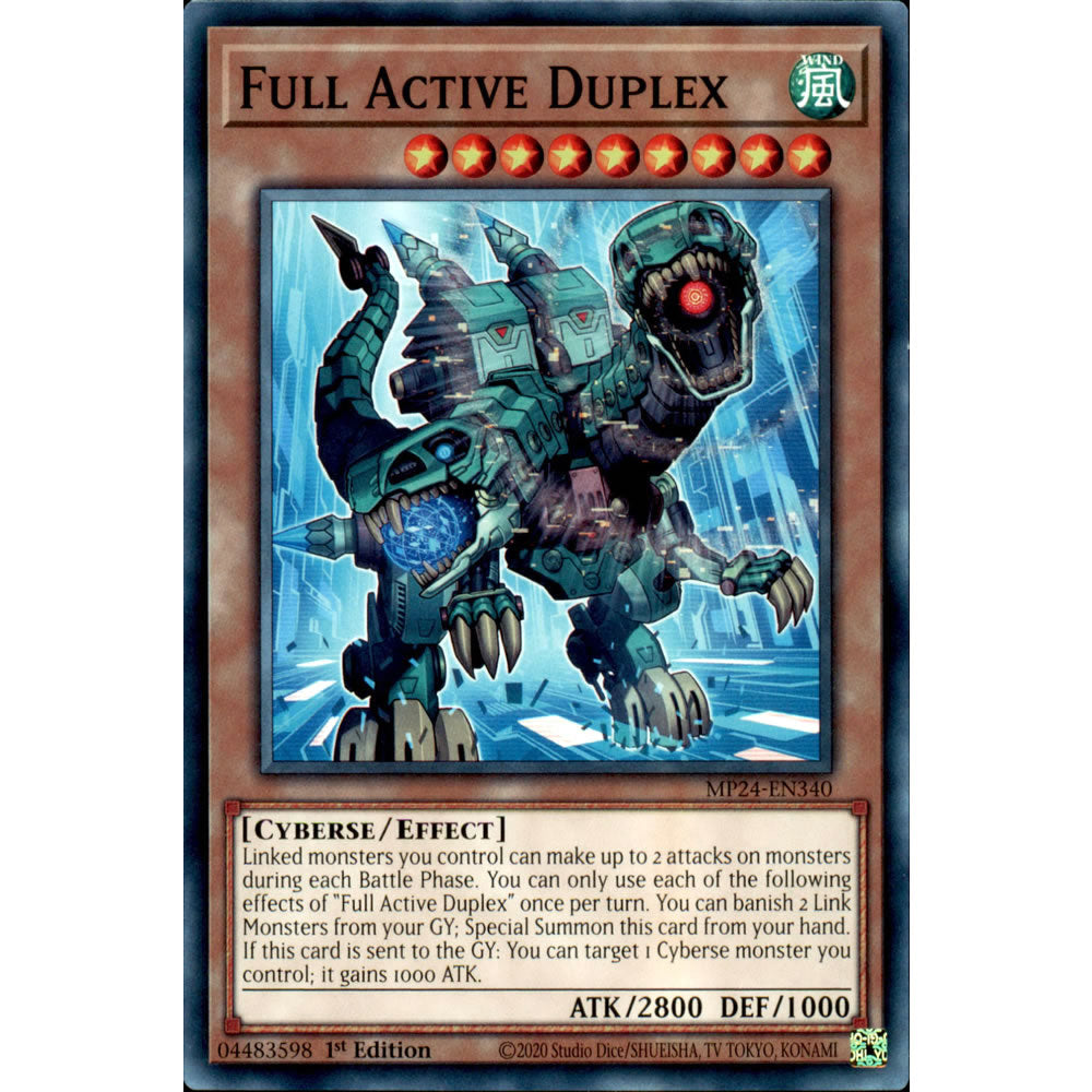 Full Active Duplex MP24-EN340 Yu-Gi-Oh! Card from the Mega Tin 2024 Mega Pack Set